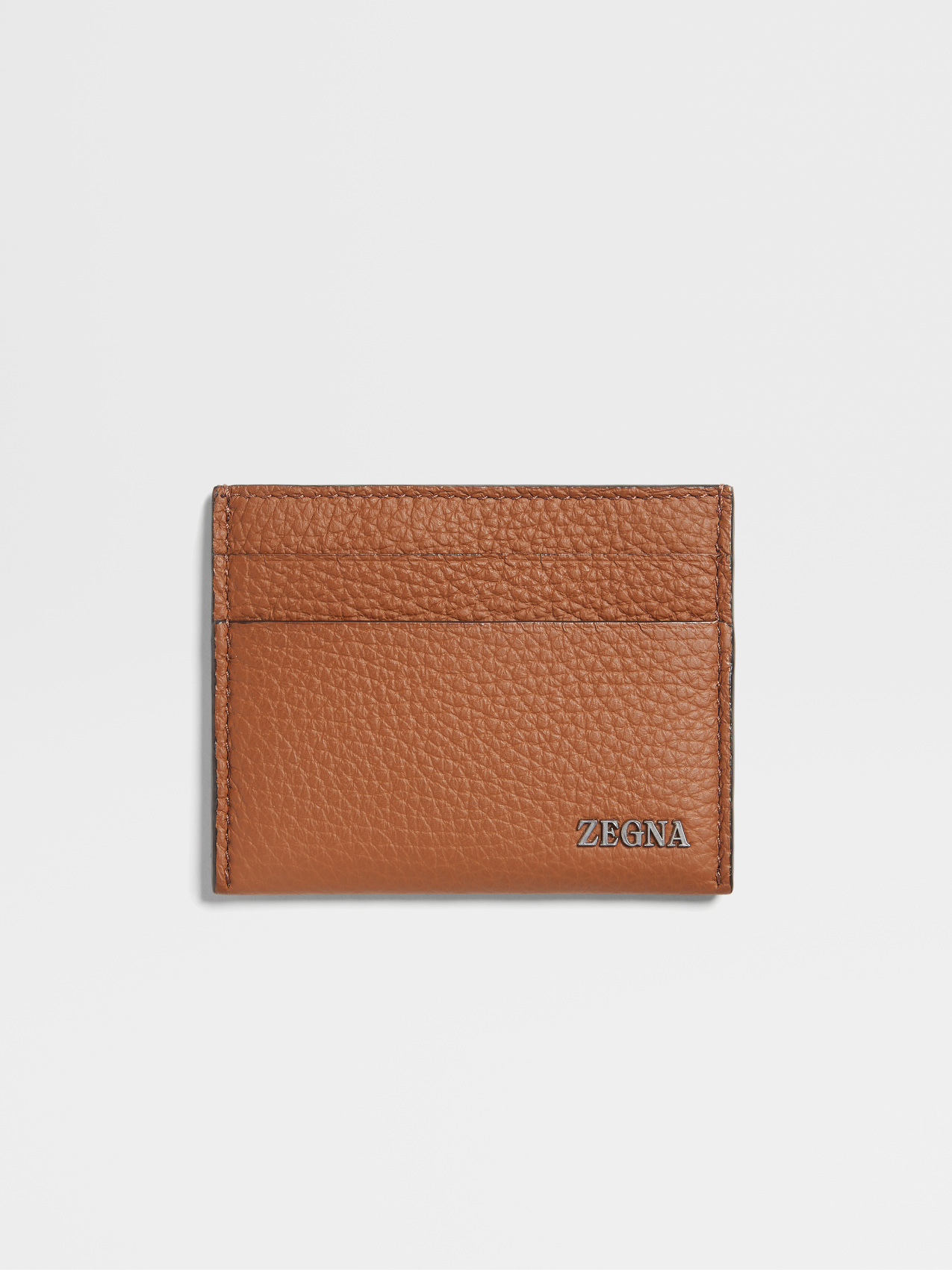 Vicuna Color Deerskin Simple Card Case